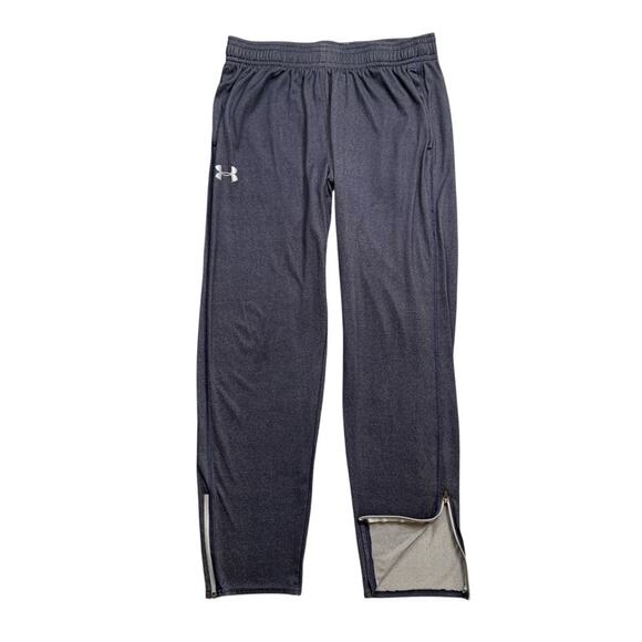 Under Armour Training Pants Mens L Large Navy Tech Loose Heatgear Sweatpants - Picture 1 of 13